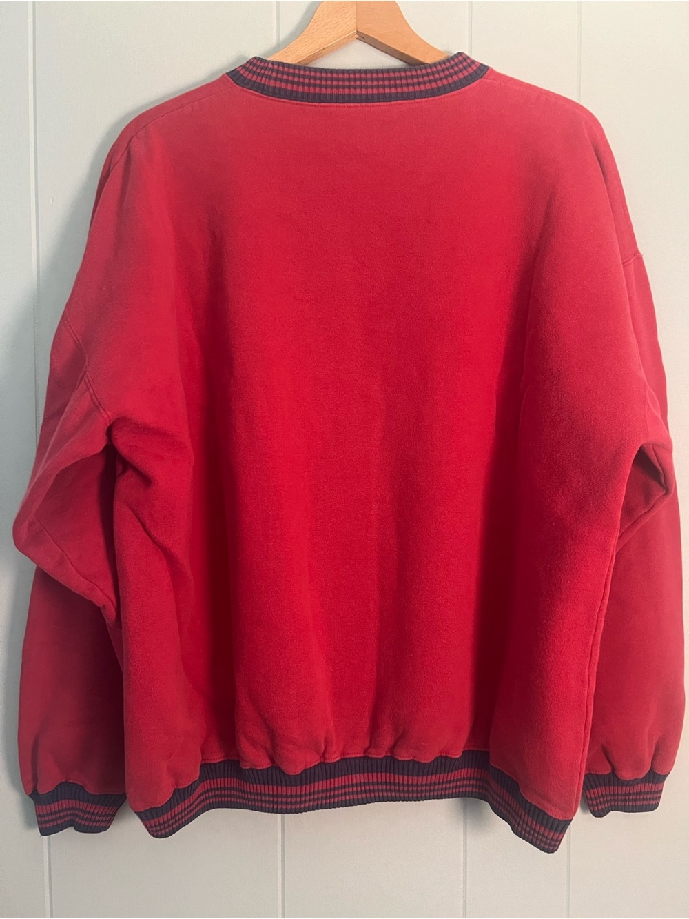 Vintage 90’s Crewneck Embroidered Golf Fore Preppy Sweatshirt XL - Picture 8 of 14
